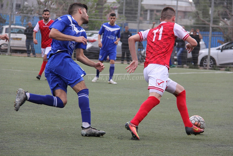  بالصور: أبناء يافا يخسر أمام هبوعيل آزور بهدفين نظيفين 